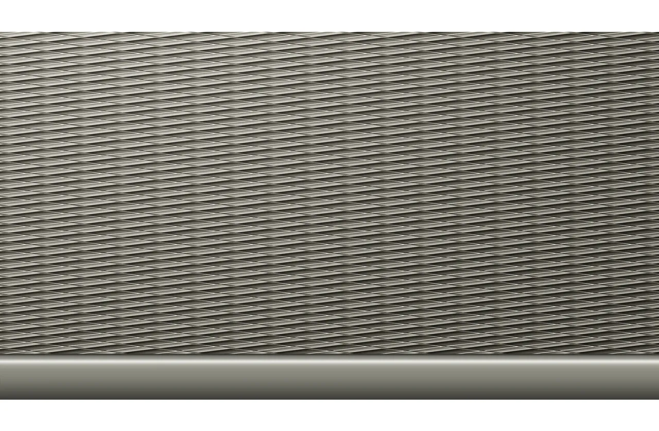 Vnitřní obložení interiéru Dark Silver M/Aluminium Rhombicle
